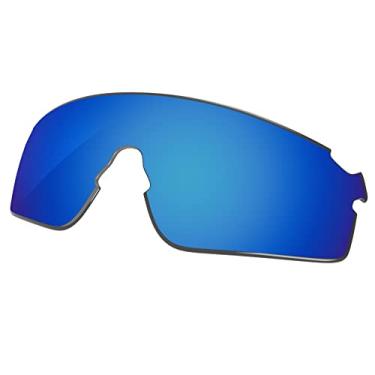 Imagem de Galvanic Lentes de reposição para Oakley EVZero Blades OO9454 | EVZero Blades Asian Fit | EVZero Path | EVZero Pitch | EVZero Range | EVZero Stride | Óculos de sol EVZero Ascend - polarizado gelo