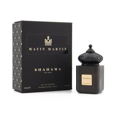 Imagem de Eau de Parfum Shahama para homens, frutado, picante, ozônico, perfume árabe característico intenso por Matin Martin