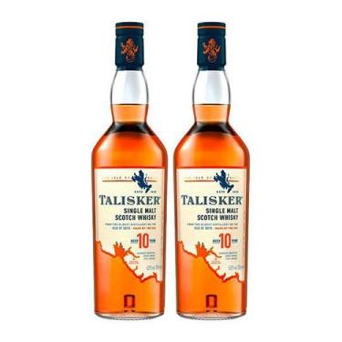 Imagem de Talisker Single Malt Scotch Whisky Escocês 10 Anos 2X 750ml