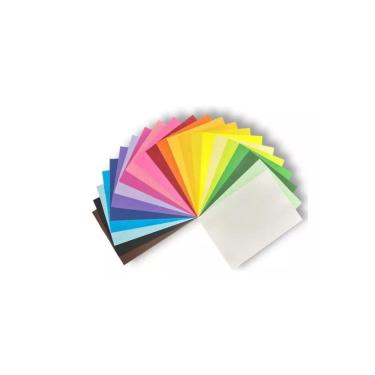 Imagem de 100 Folhas Papel Tipo Color Plus Colorido Na Massa 180g A4 Cor Cores Diversas