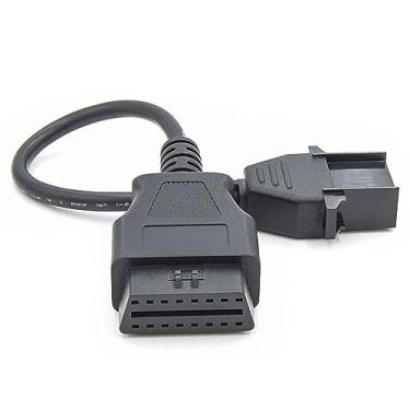 Imagem de Cabo adaptador de diagnóstico OBD de 8 pinos para 16 pinos OBD2 da E-Car Connection para caminhões Volvo
