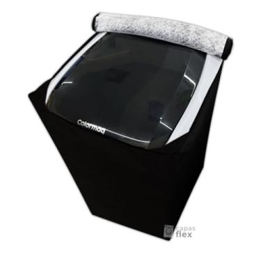 Imagem de CAPA PARA TANQUINHO SUGGAR LAVAMAX ECO 20KG IMPERMEÁVEL FLEX (Preto)