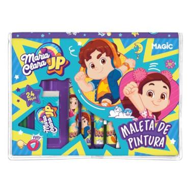 Imagem de Kit Maleta de Pintura 24 Peças Maria Clara e JP