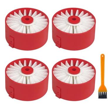 Imagem de Smilefil Pacote com 4 filtros HEPA N858184 substituição para aspirador de pó sem fio Craftsman V20 CMCVS001D1, também serve para aspiradores sem fio Black Decker BSVF1 BSV2020 BSV2020G BSV2020P