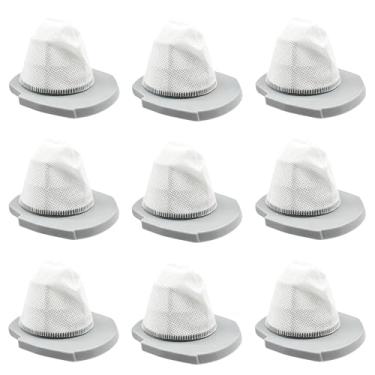 Imagem de Nispira 2610 2611 Filtro de malha de substituição a vácuo leve para aspirador Bissell 3 em 1 Turbo Stick Cleaner Part #1620624, 9 pacotes