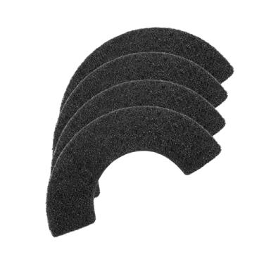 Imagem de Nispira Filtros de caixa de areia de carvão ativado para robô de areia 4 autolimpantes, seguro para animais de estimação, não tóxico, livre de COV, filtro de odor, pacote com 4