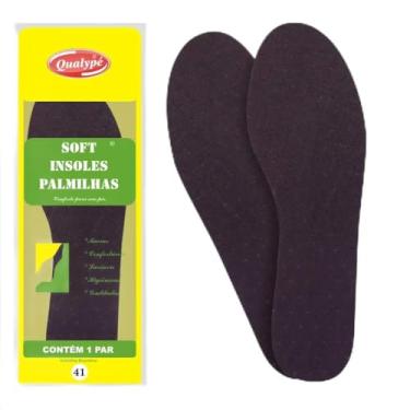Imagem de QUALYPÉ Palmilha De Espuma Preta Qualypé Preto 41