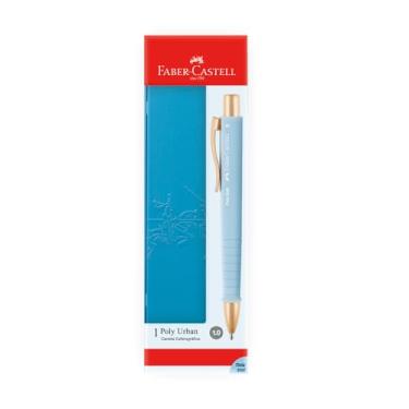 Imagem de Estojo Faber-Castell Caneta Esferográfica Poly Ball Urban Azul - ES/ESURBAZ1.0