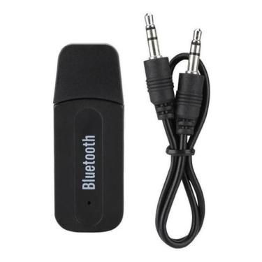 Imagem de Adaptador Receptor Bluetooth Usb P2 Musica Carro Som Spotify - Geral