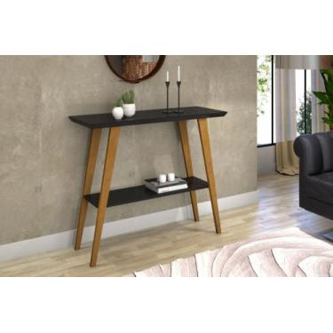 Imagem de Aparador Para Sala De Estar/Jantar Com Pés De Madeira Moderno Decorati