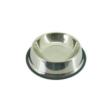 Imagem de Comedouro Pet de Aço Inox 25,5cm x 5,5cm - Aliança