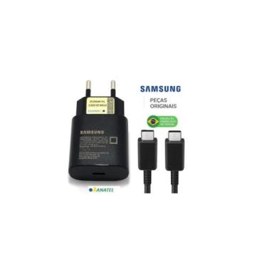 Imagem de Carregador 25W ultra turbo Galaxy Note 20 original Samsung- Preto COD.