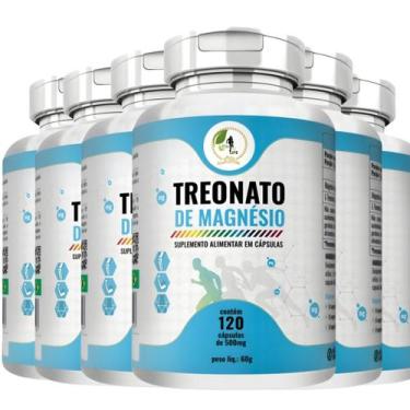 Imagem de KIT C/6 Treonato de Magnésio 120 Cáps - Fits Life