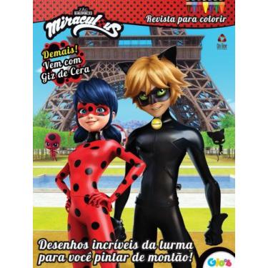 Imagem de Miraculous ladybug - revista para colorir - On Line Editora, 3