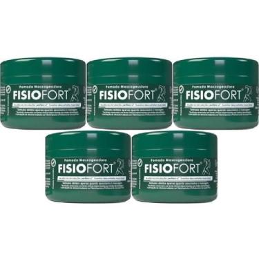 Imagem de Kit Com 5 Pomada Massageadora Fisiofort 200G - Bio Instinto