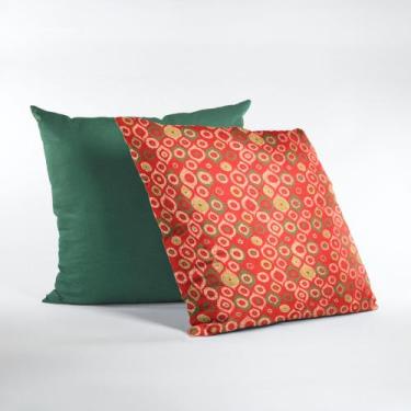 Imagem de Kit 2 Capas de Almofada de Natal Natalina Decorativas 45 x 45 - Millen
