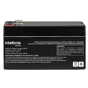 Imagem de Bateria 12V 1,2 AH para Alarme de Incêndio Intelbras