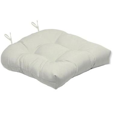 Imagem de Almofada Para Cadeira Futton Solid 40x40cm - Branco - FASTLAR