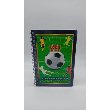 Imagem de Mini Caderno de Desenho e Escrita Futebol - Multitoc