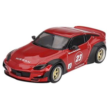 Imagem de サンリッチ(Sunrich) Mini GT x MiJo Exclusives 1/64 Pandem Nissan Z Passion Red (Left Handle) Finished Product