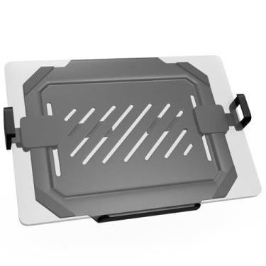 Imagem de WORLDLIFT Suporte VESA para laptop para braços e suportes de monitor 75 x 75 mm, 100 x 100 mm, ajustável, 30 a 17 polegadas, preto universal