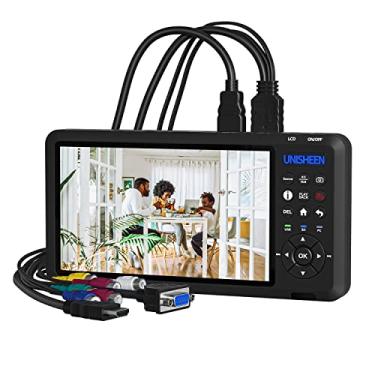 Imagem de Unisheen HD Video Capture Box 1080P 60FPS USB2.0 with 7" DVI/HDMI/CVBS/VGA/YPBPR Capture from VCR, DVD, VHS Tapes, Camcorders, Hi8