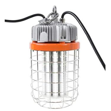 Imagem de Bergen Industries Luminária LED temporária Inc K560, 60 watts, 7500 lm, 5000 K, gaiola de aço inoxidável