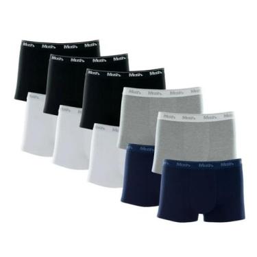 Imagem de Kit Cuecas Box Boxer 10 Peças Original Atacado Revenda - Mash, G, St00