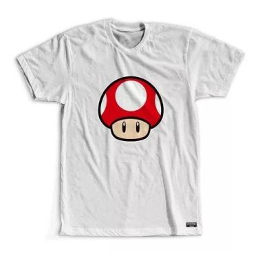 Imagem de Camisa Camiseta Cogumelo Super Mario Bros Tumblr - Loja Dinka