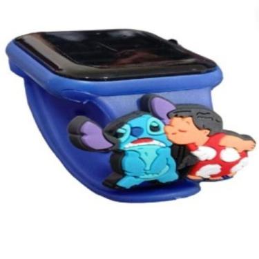 Imagem de Relógio digital Infantil Lilo & Stitch Resistente à Água-Az - SMACTUDO