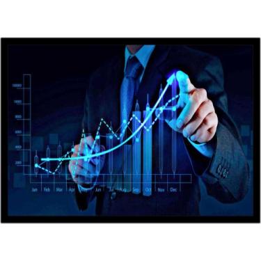 Imagem de Quadro Decorativo Contabilidade Administração Finanças Economia Direto