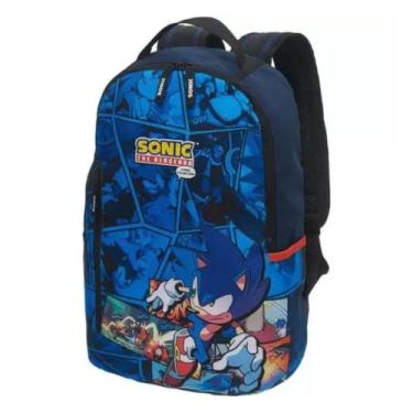 Imagem de Mochila Pacific Sonic Comic, Azul, Sonic