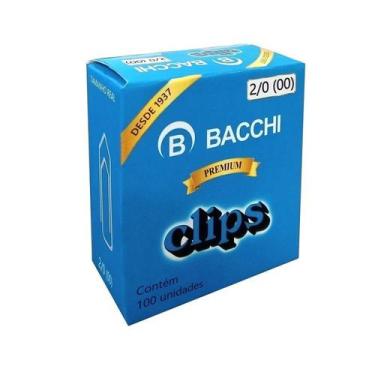 Imagem de Clips Galvanizado 2/0 Resistente Caixa c/ 100 Unidades - Bacchi