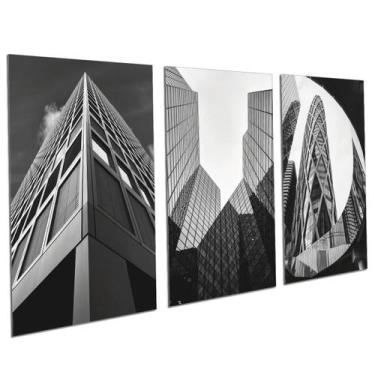 Imagem de Quadros Decorativos Arquitetura Sala Escritório Quarto Moderno Casal P