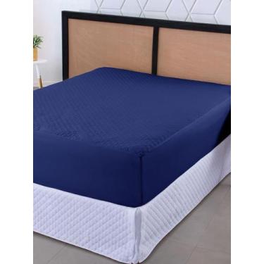 Imagem de Capa Protetora Para Colchão Cama Casal Queen Impermeável Matelado Ultr