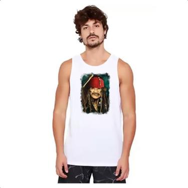 Imagem de Camiseta Regata Jack Sparrow Madruga - Alearts, GG