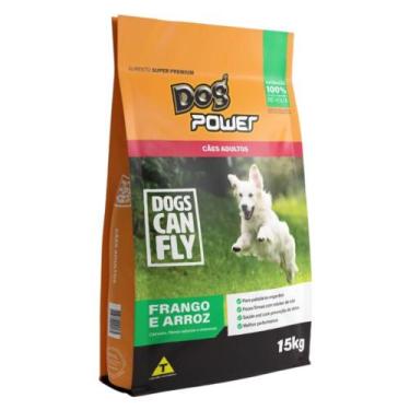 Imagem de Ração Dog Power Dogs Can Fly Frango Arroz Cães Adultos 15Kg - Proline