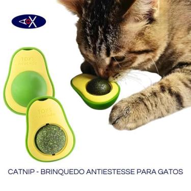 Imagem de Catnip Abacate Brinquedo Interativo Antiestresse Para Gatos - Napi