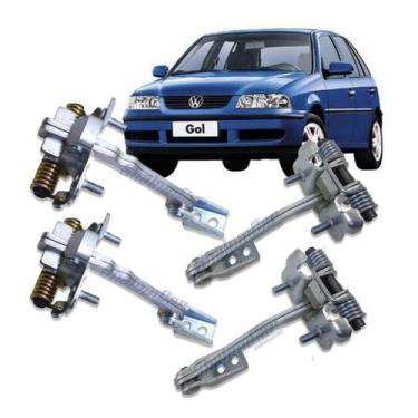 Imagem de Kit Limitador Porta Diant Tras Gol Parati G2 4 Portas 1998 1999 2000 2