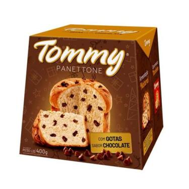 Imagem de Panettone com Gotas sabor Chocolate 400g - Tommy - Bauducco