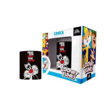 Imagem de Caneca Looney Tunes Porcelana 330 Ml Presente Original Sude