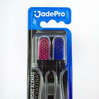 Imagem de KIT 2 Blister Escova de Dente Pro-Slim 5700 JadePro com 2un, Azul, Ros