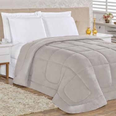 Imagem de Coberdrom Casal Queen Dupla Face Manta e Malha Quentinho Confortável 1