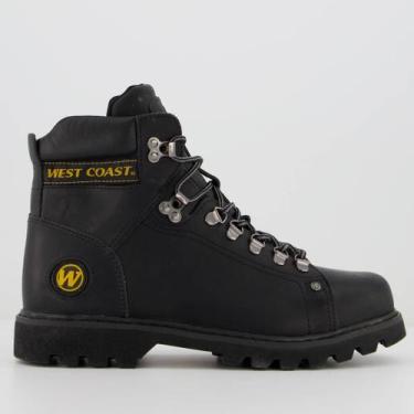 Imagem de Bota West Coast Worker Classic Preta, 39