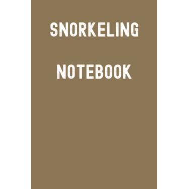 Imagem de Snorkeling Notebook: Molasses Cookie Brown Matte Finish Lined Journal, 120 Pages, 6 x 9, Gift For Thinkers, List Makers and Doers (Snorkeling Notebook Journal)