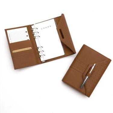 Imagem de Cross Agenda AutoCross com caneta, pessoal – caramelo