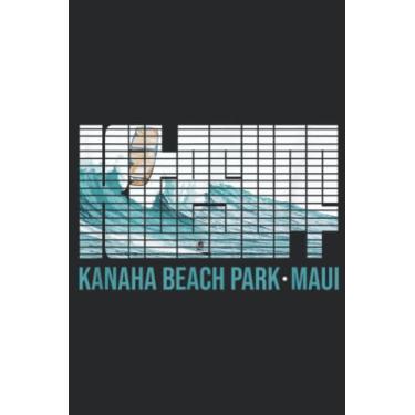 Imagem de KITESURFING Maui Kanaha Beach Hawaii Kiteboarding Nice: Lined Journal Notebook To Do Schedule, Medium 6x9 Inches, 100 Pages, Printed Cover