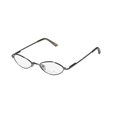 Imagem de Thalia Zia dobradiças de mola em formato de aro completo para olhos de gato, infantil, crianças, meninas, óculos/óculos modernos, Light Blue, 44-16-120