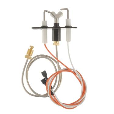 Imagem de HUAREW Conjunto piloto IPI 2090-012 Gás natural para aquecedor, SRV2090-012 2198-012 Conjunto piloto de gás natural (NG) para aquecedor, majestic, Heat-N-Glo, peça de substituição de lareiras