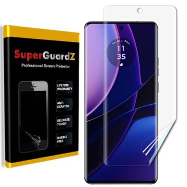 Imagem de SuperGuardZ [Pacote com 3] Protetor de tela para Motorola Edge 40 Pro (2023) [cobertura total], proteção de ponta a ponta, ultratransparente, filme TPU de grau militar
